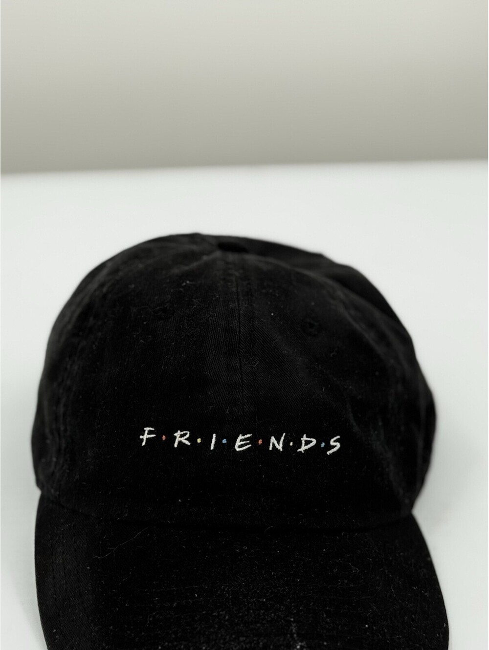 Friends Hat TV Show 90s One Size Cotton Dad Black Casual One Size